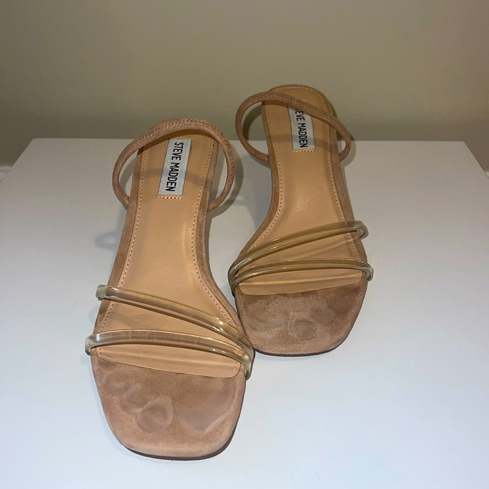 💥TODAY ONLY💥 STEVE MADDEN Loft Clear Heel Sandals